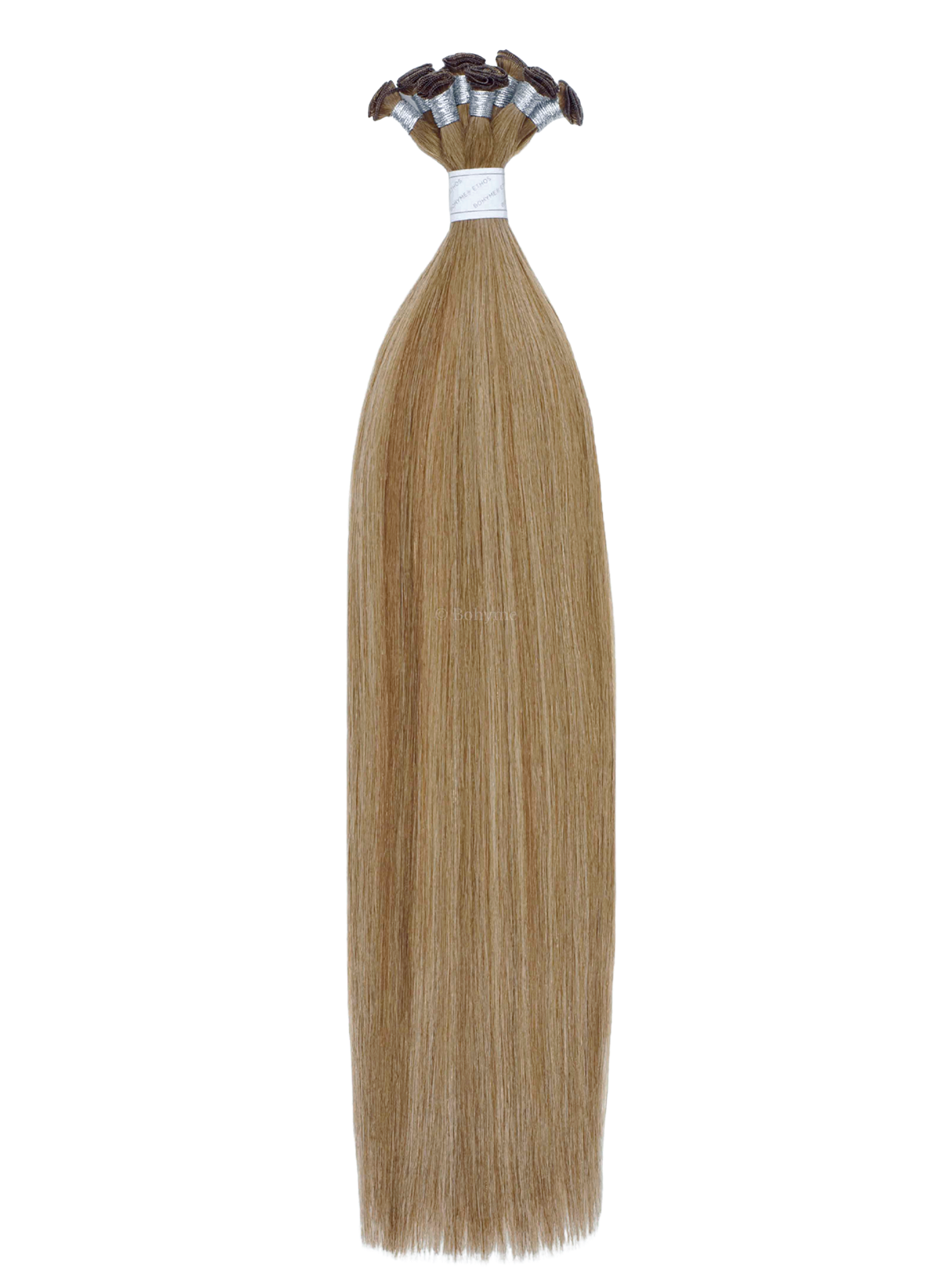 Bohyme Ethos Hand Tied Weft - Silky Straight - 18" Color CARAMELIZED