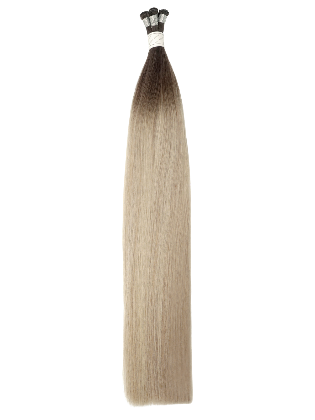 Bohyme Ethos Hand Tied Weft - Silky Straight - 18" Color LATTE