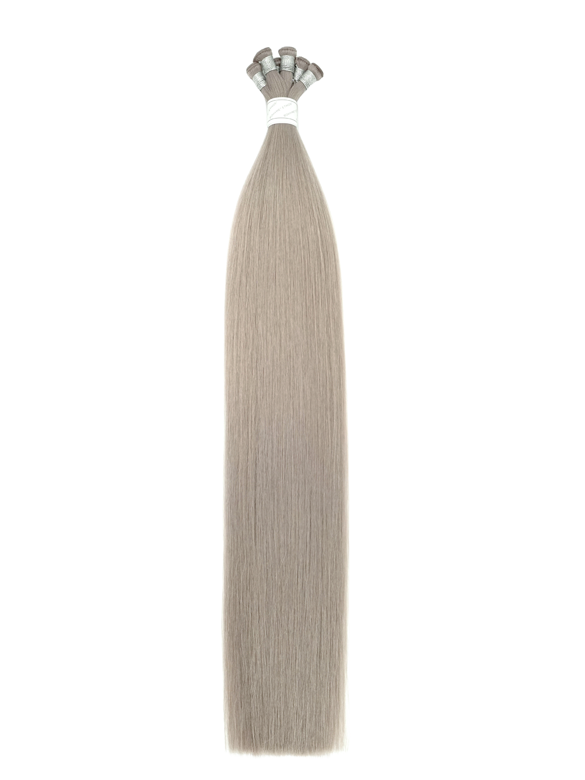 Bohyme Ethos Hand Tied Weft - Silky Straight - 18" Color METAL GREY