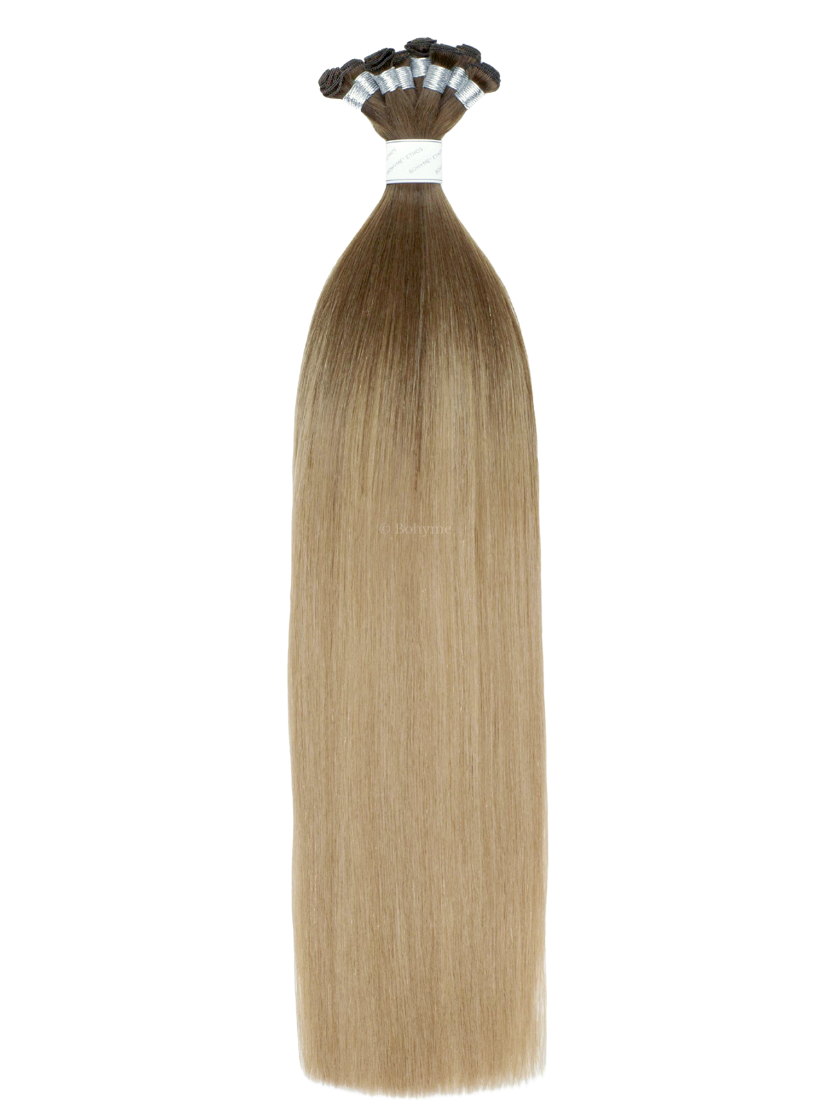 Bohyme Ethos Hand Tied Weft - Silky Straight - 18" Color R5B-5B-BL16