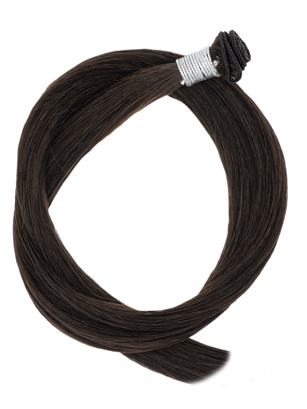 Bohyme Ethos Individual Hand Tied Weft Silky Straight - 14" Color 1B