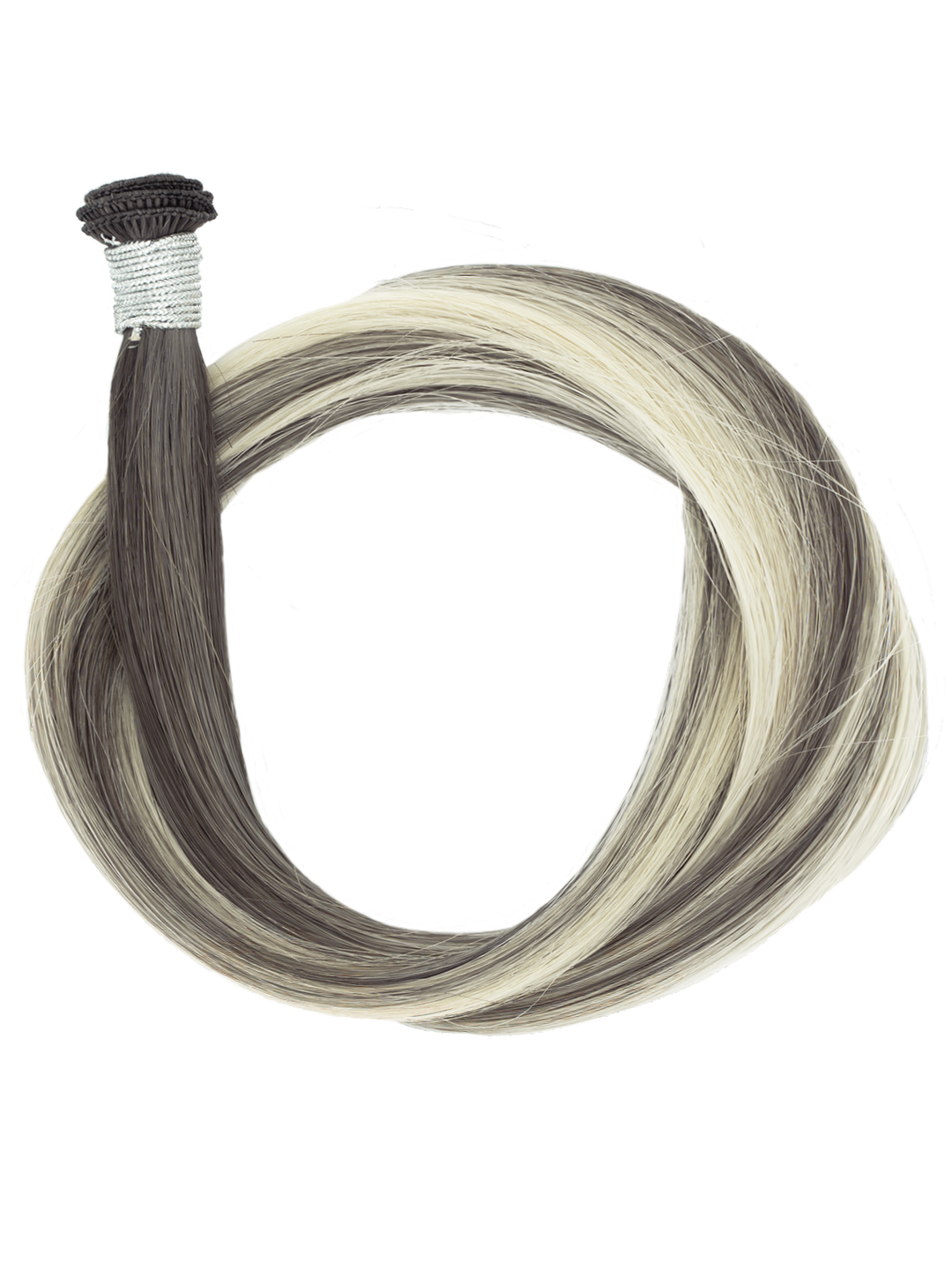 Bohyme Ethos Individual Hand Tied Weft Silky Straight - 22" Color R7A/7A/BL64