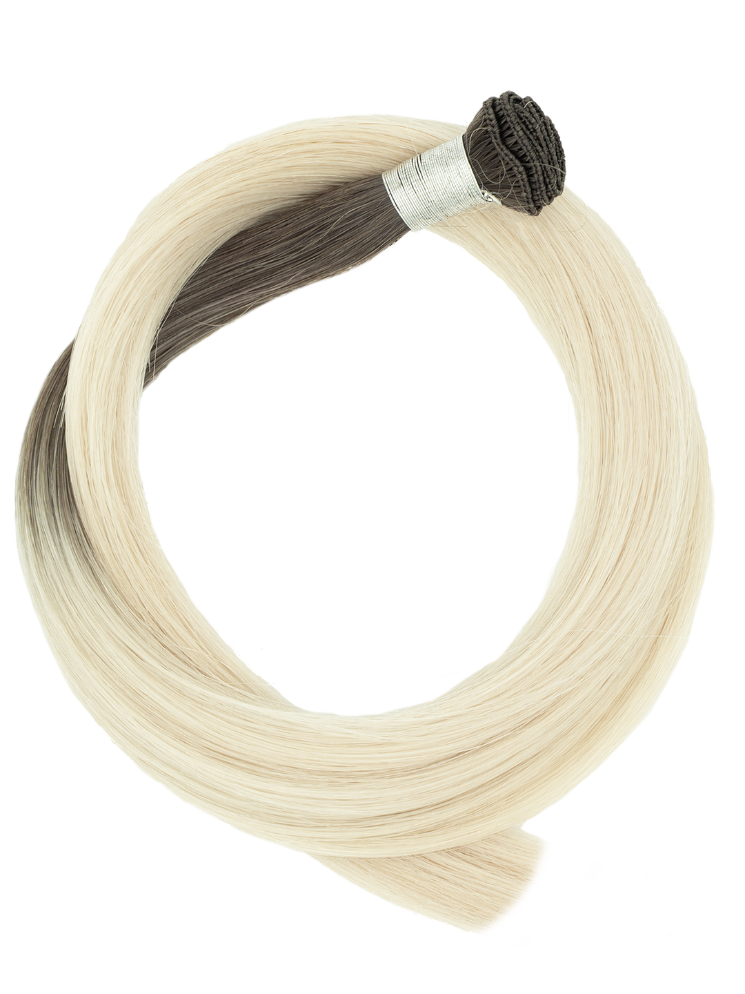 Bohyme Ethos Individual Hand Tied Weft Silky Straight - 22" Color R7A/BL64