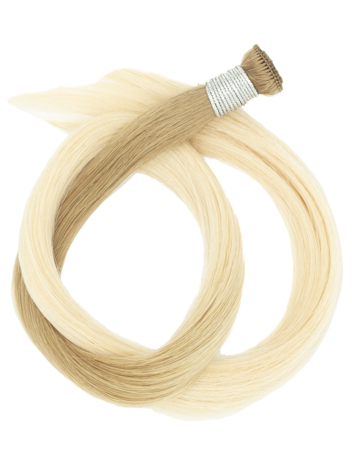 Bohyme Ethos Individual Hand Tied Weft Silky Straight - 18" Color VANILLA