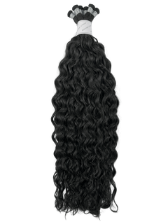 Bohyme Ethos Hand Tied Weft - Blended Wave - 18" Color 1