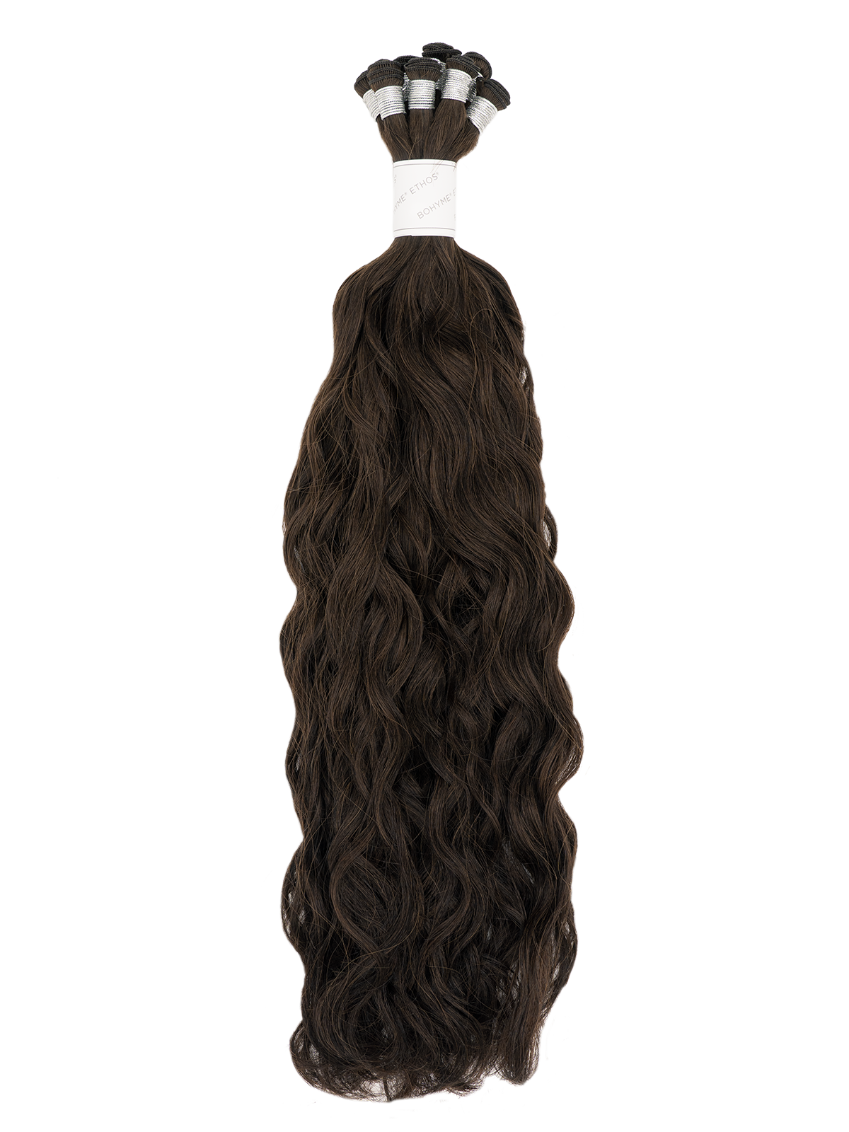 Bohyme Ethos Hand Tied Weft - Blended Wave - 18" Color 1B