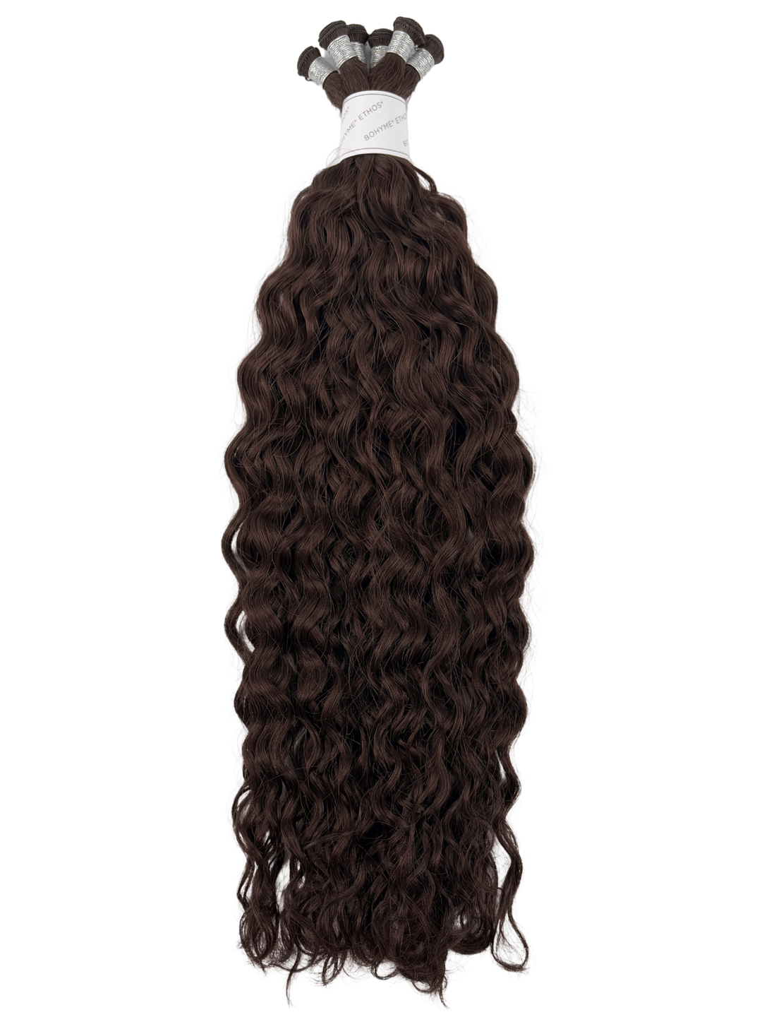 22" Hand Tied Weft - Blended Waves - Individual Weft