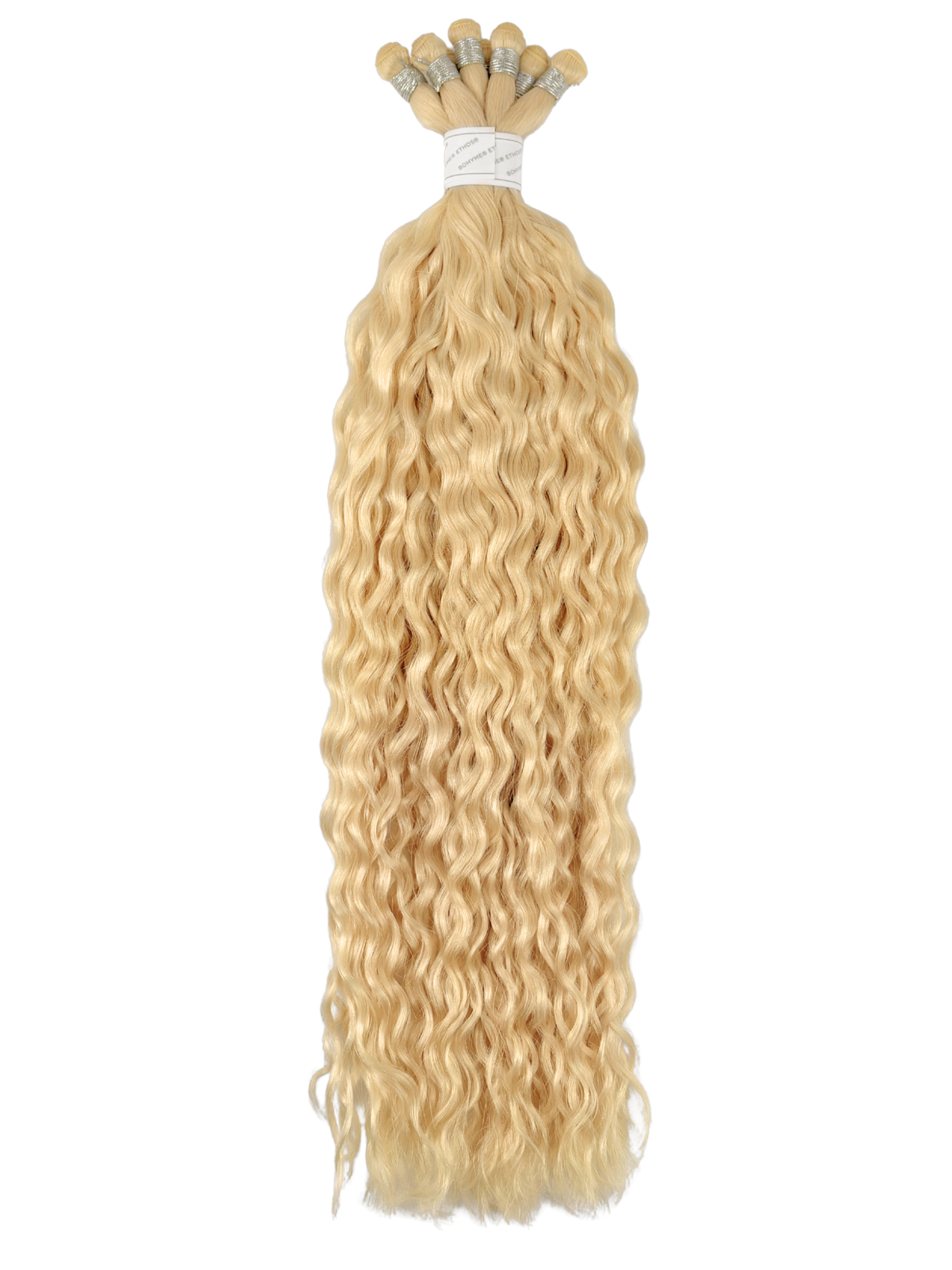 Bohyme Ethos Hand Tied Weft - Blended Wave - 18" Color 24