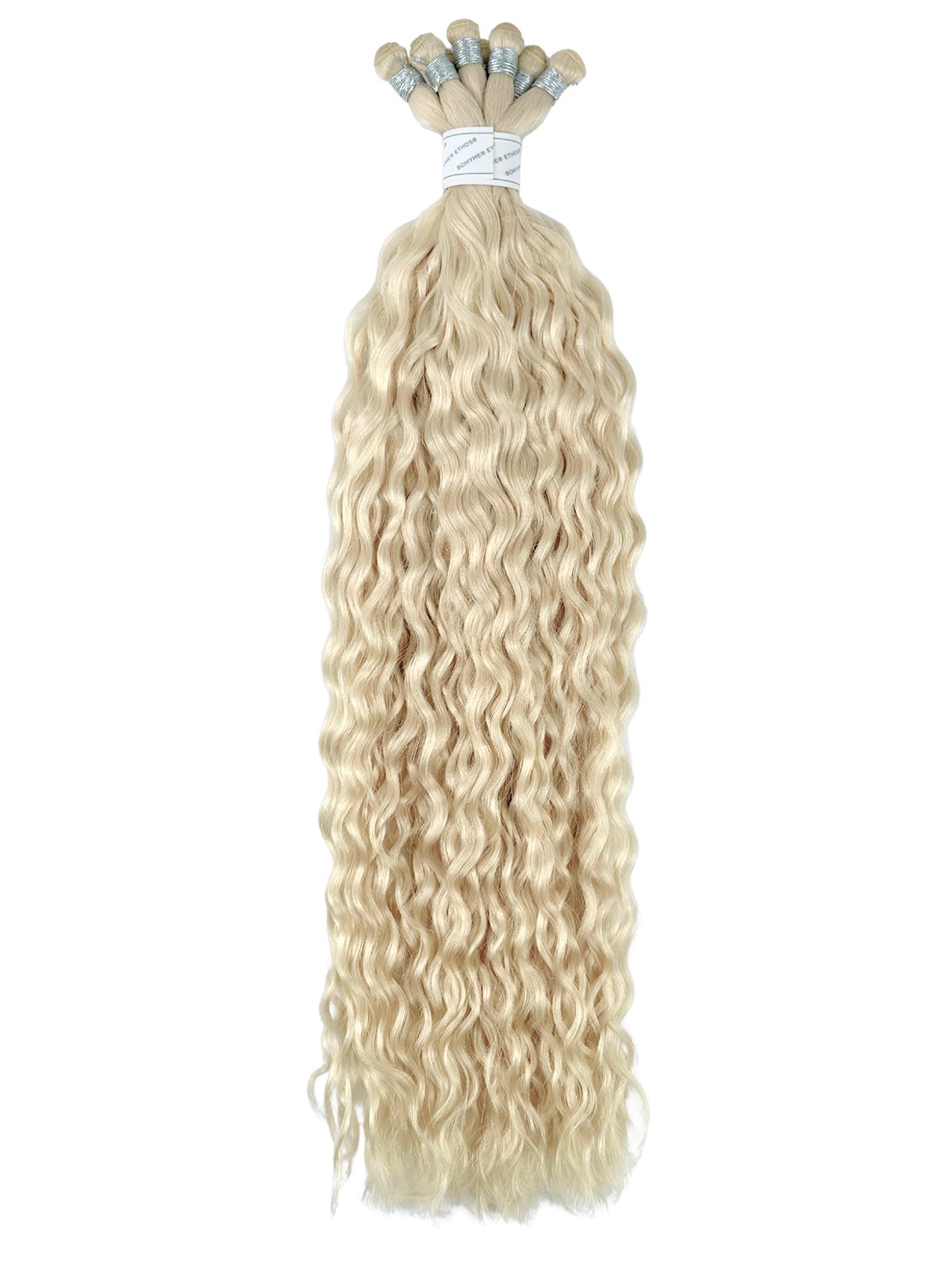 Bohyme Ethos Hand Tied Weft - Blended Wave - 18" Color BL60A