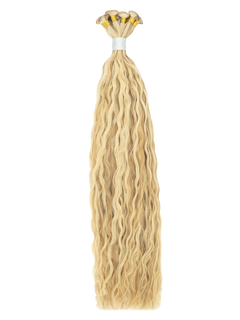 Bohyme Ethos Hand Tied Weft - Blended Wave - 18" Color H14/24