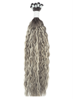 Bohyme Ethos Hand Tied Weft - Blended Wave - 18" Color R7A/7A/BL64