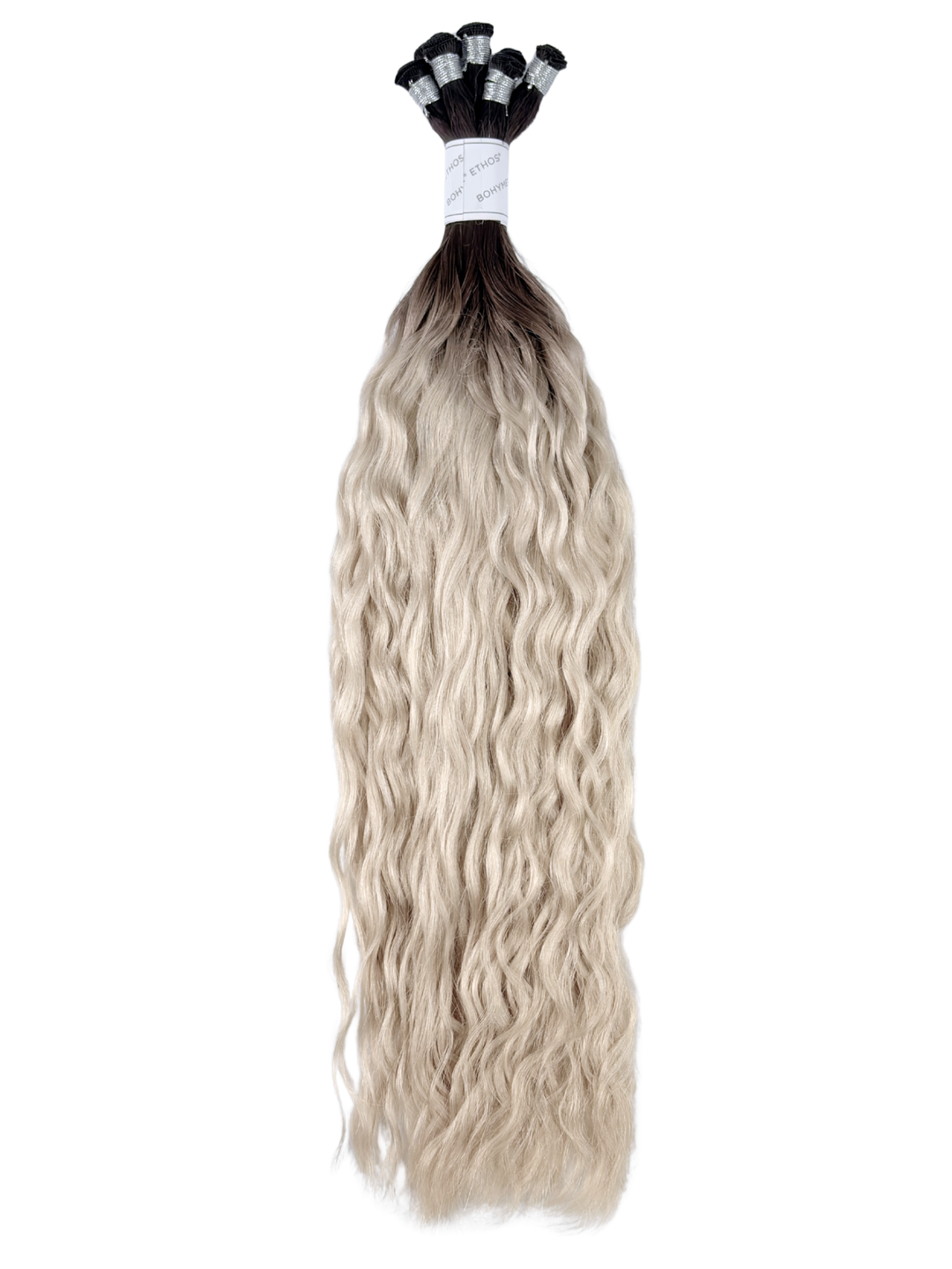 Hand Tied Weft - Blended Waves