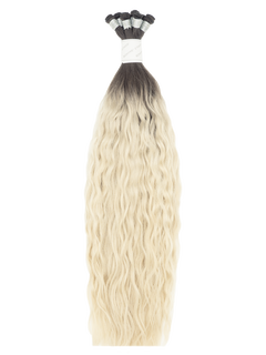 Bohyme Ethos Hand Tied Weft - Blended Wave - 18" Color R7A/BL64