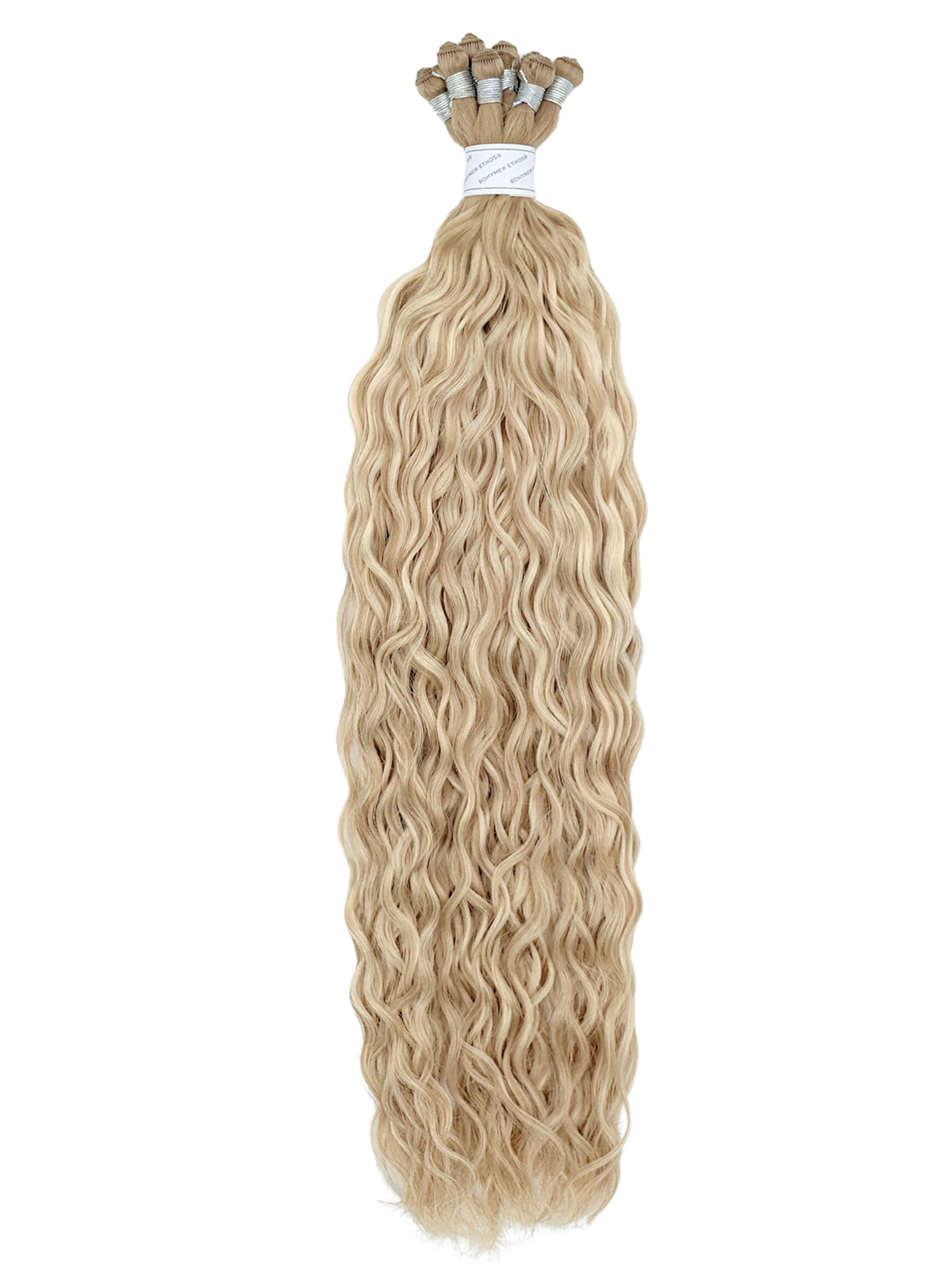 Bohyme Ethos Hand Tied Weft - Blended Wave - 18" Color T18A/22A