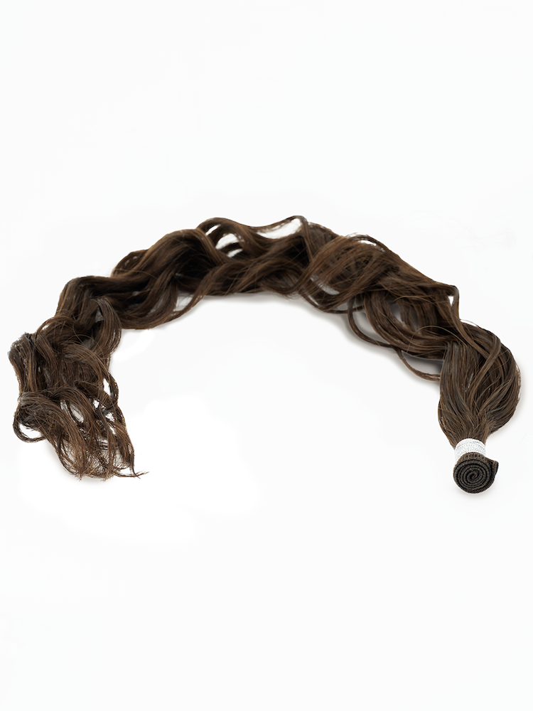 22" Hand Tied Weft - Blended Waves - Individual Weft