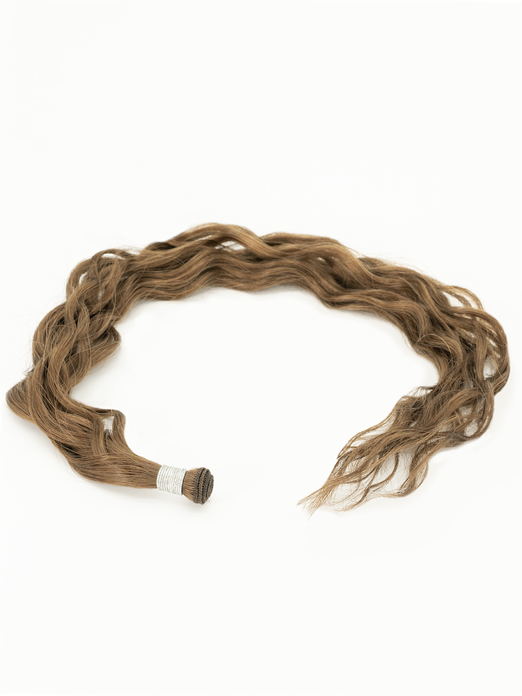 22" Hand Tied Weft - Blended Waves - Individual Weft