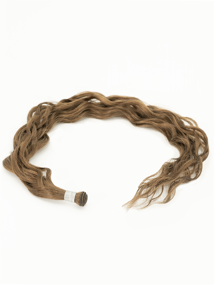 22" Hand Tied Weft - Blended Waves - Individual Weft