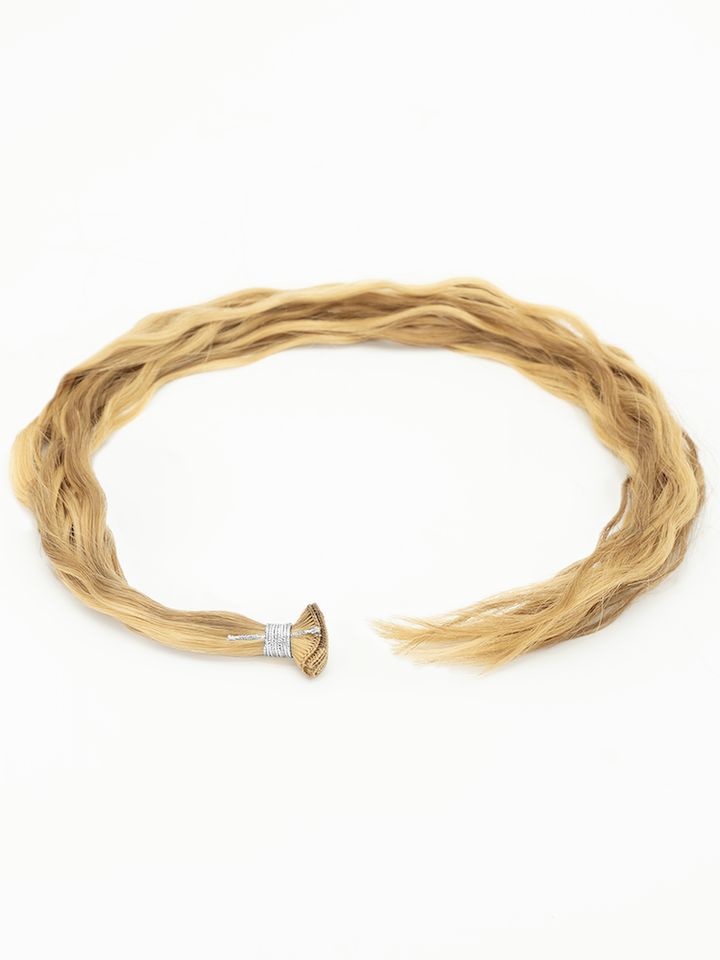 22" Hand Tied Weft - Blended Waves - Individual Weft