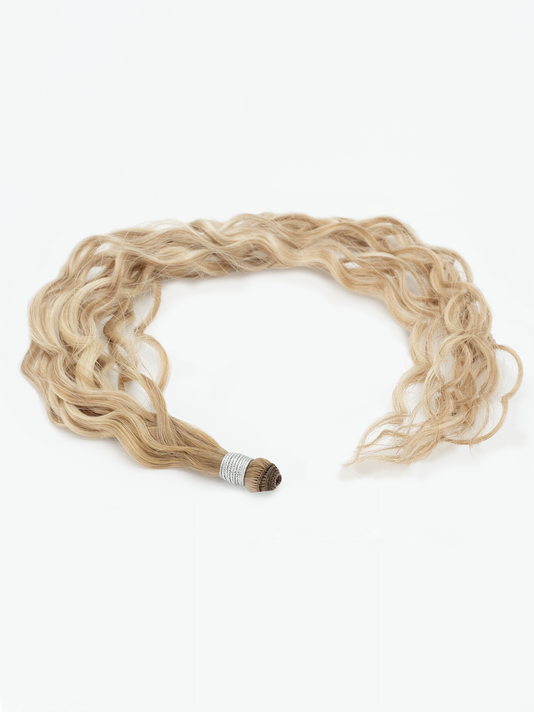 22" Hand Tied Weft - Blended Waves - Individual Weft