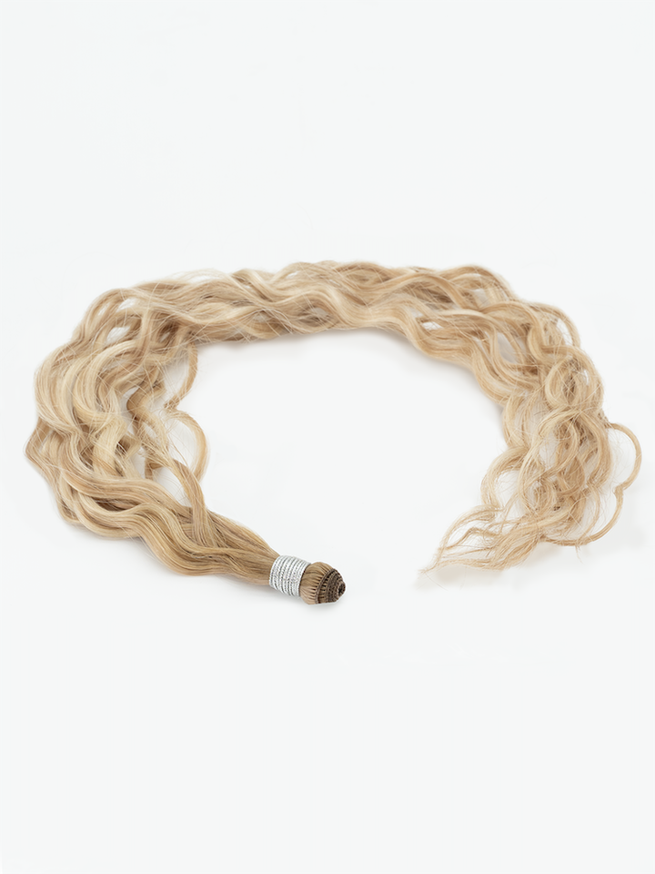 22" Hand Tied Weft - Blended Waves - Individual Weft
