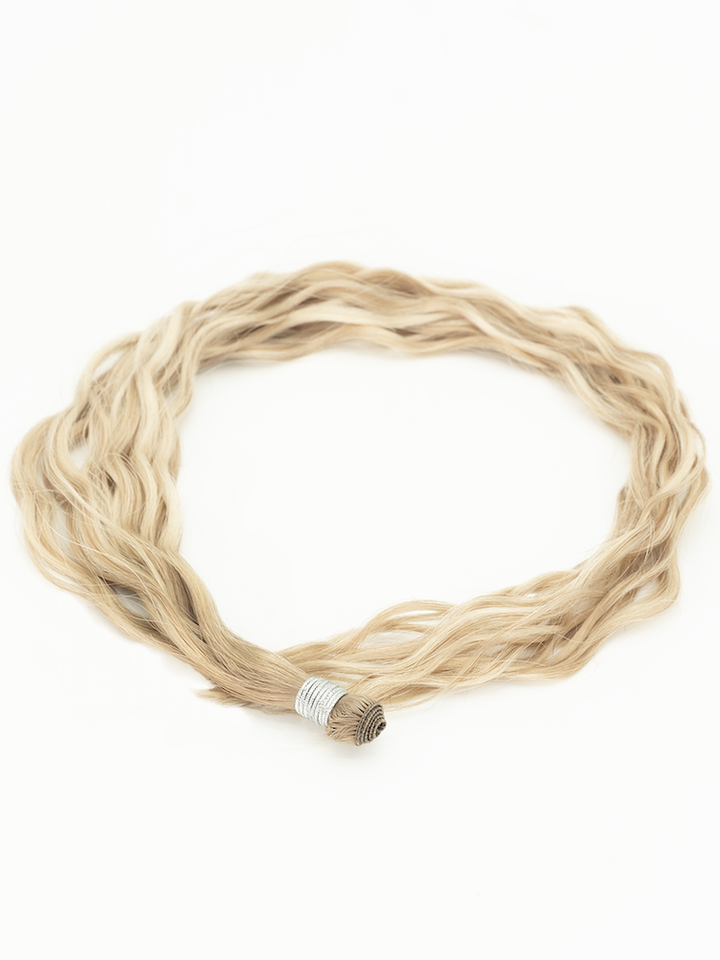 22" Hand Tied Weft - Blended Waves - Individual Weft