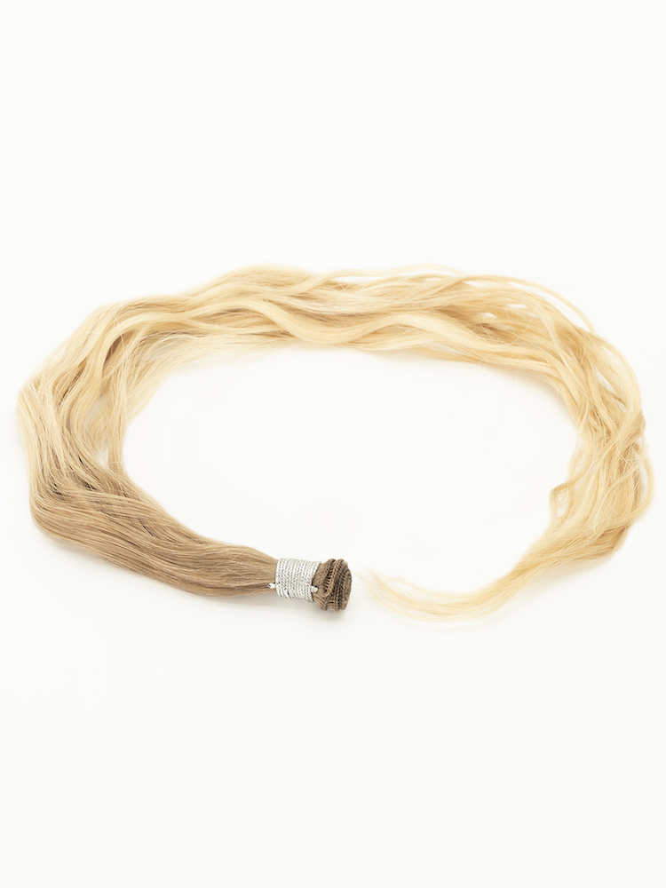 22" Hand Tied Weft - Blended Waves - Individual Weft