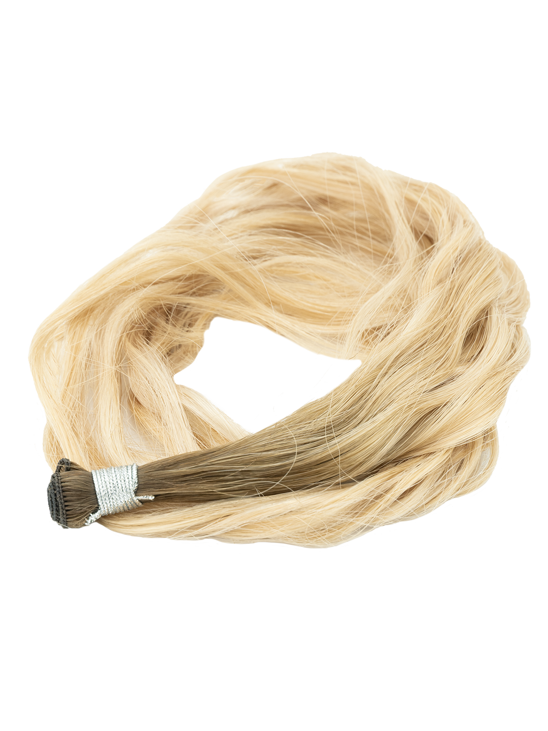 22" Hand Tied Weft - Blended Waves - Individual Weft