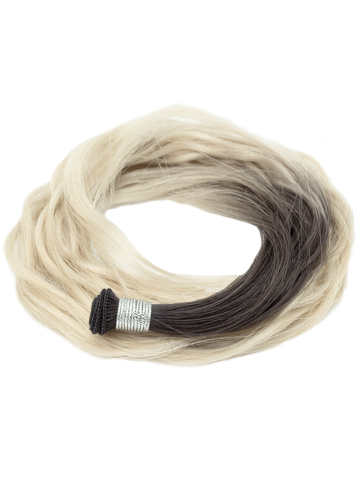 22" Hand Tied Weft - Blended Waves - Individual Weft