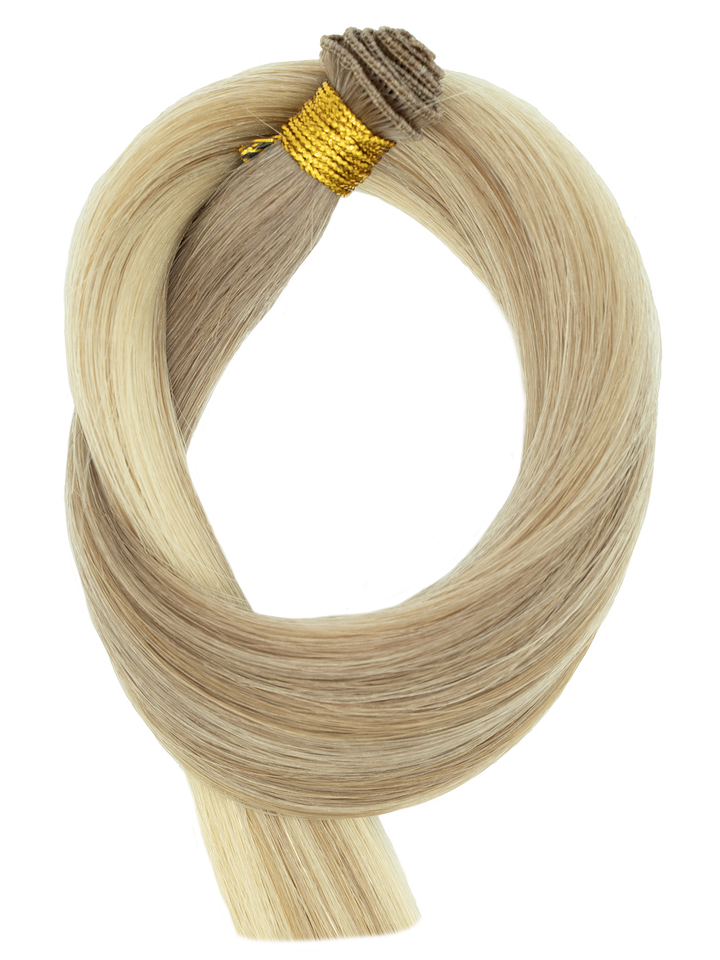 Bohyme Luxe Individual Hand Tied Weft Silky Straight - 18" Color T18A/BL60