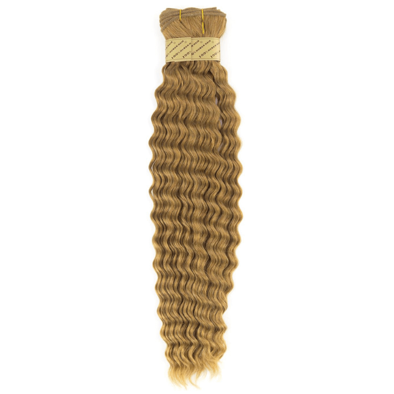 14" Machine Tied Weft - Deep Wave