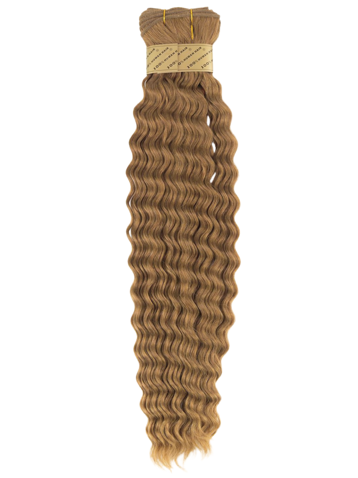 14" Machine Tied Weft - Deep Wave