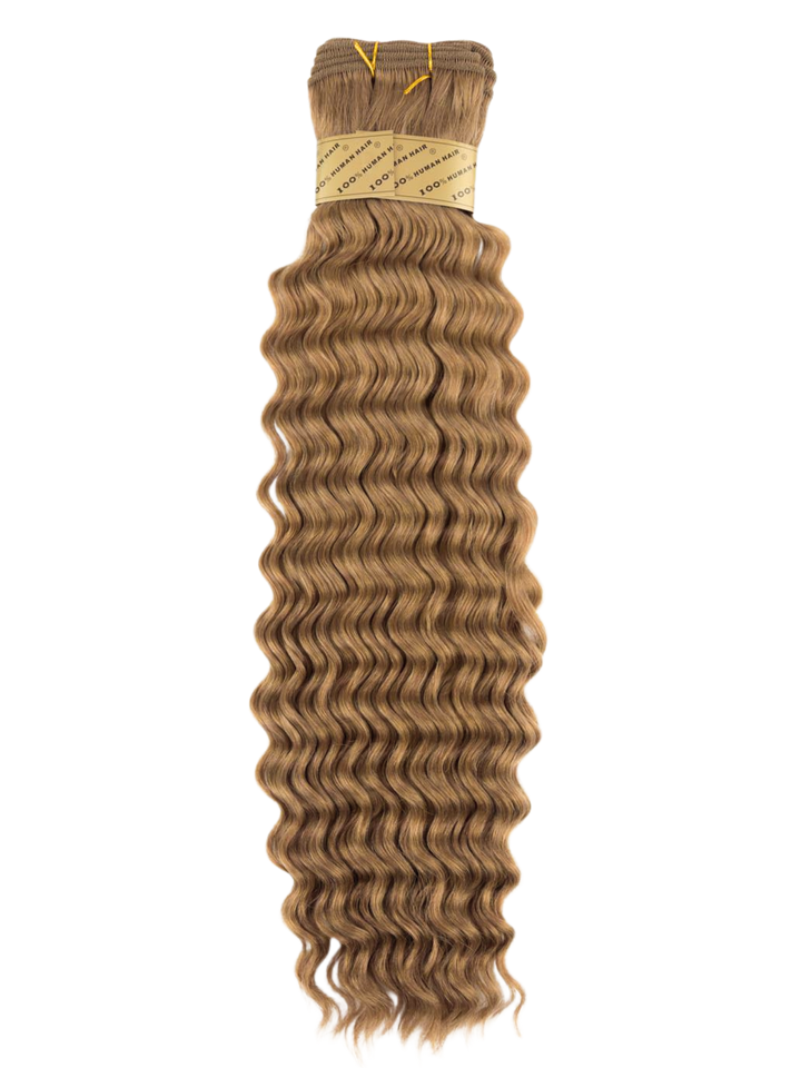 14" Machine Tied Weft - Deep Wave