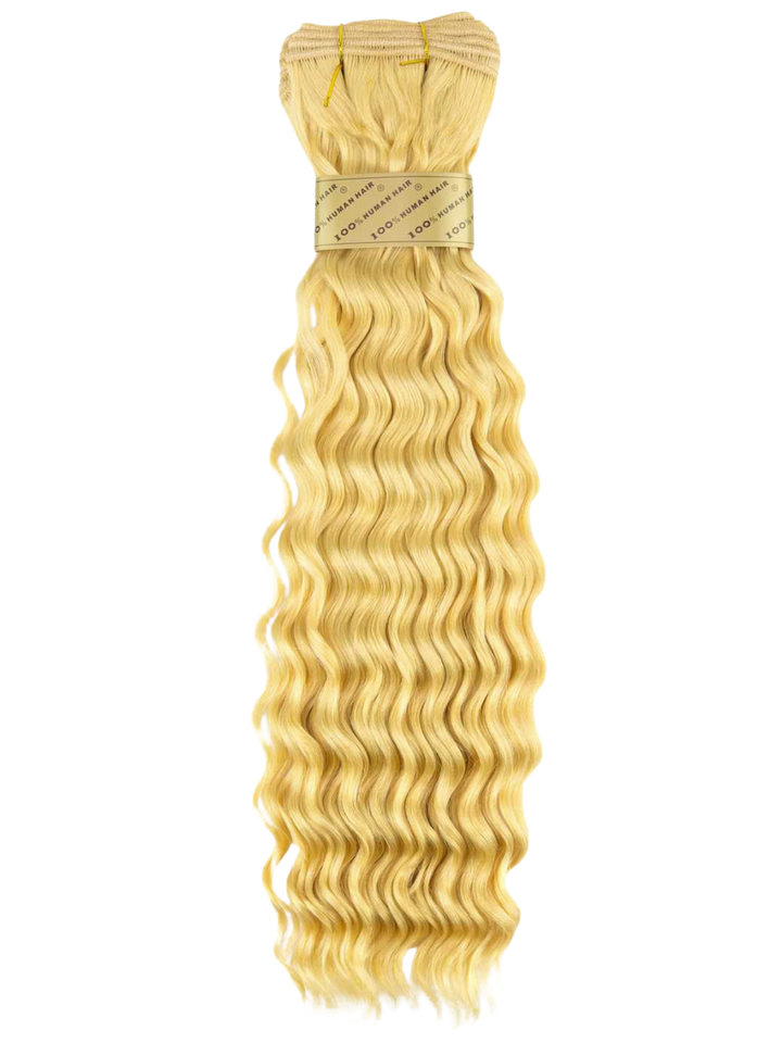 14" Machine Tied Weft - Deep Wave