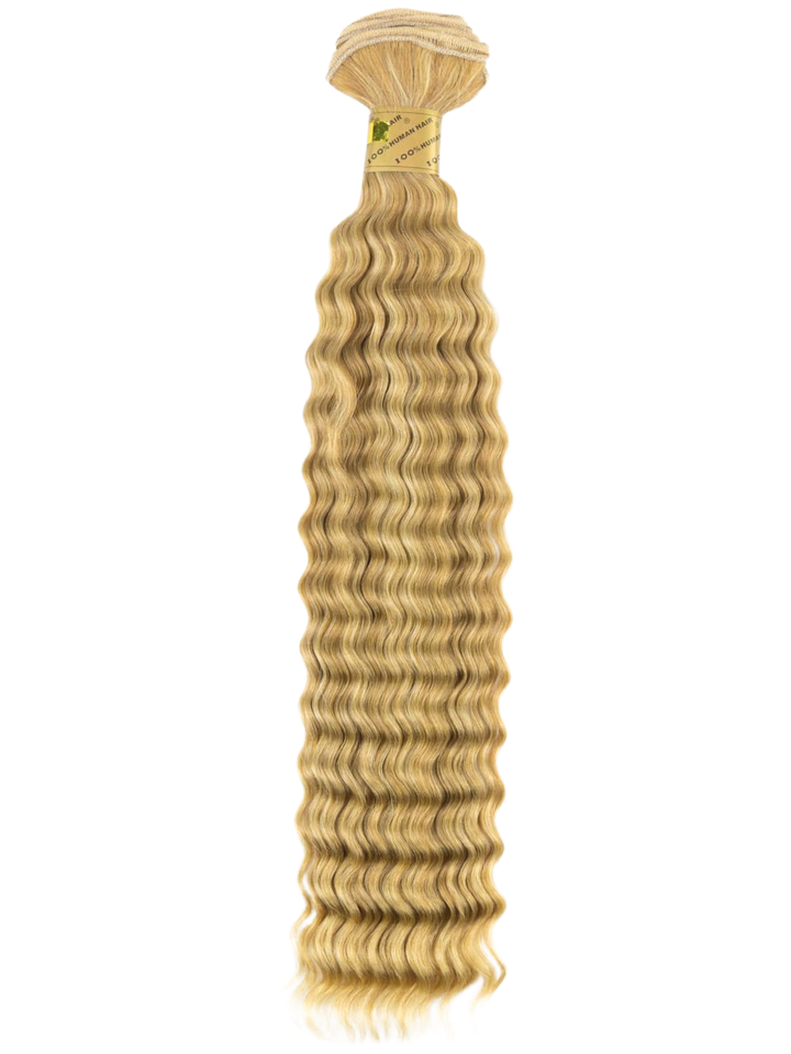 14" Machine Tied Weft - Deep Wave