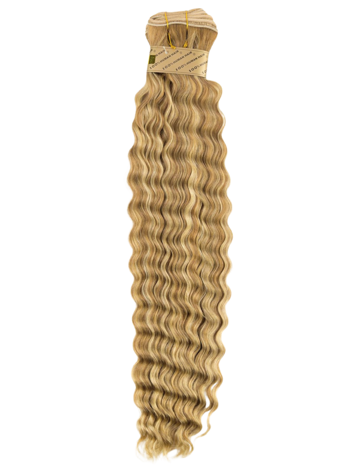 14" Machine Tied Weft - Deep Wave