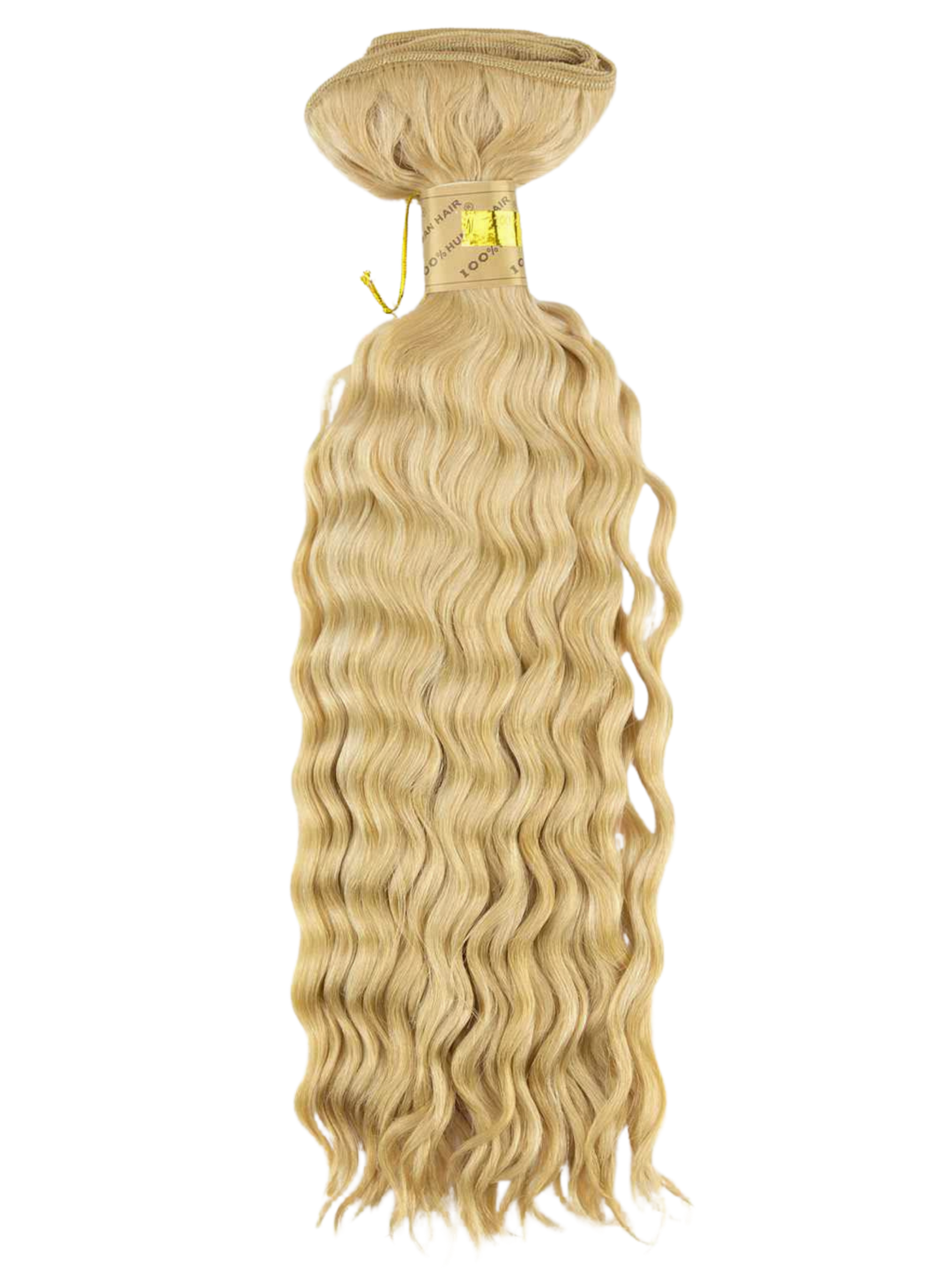 14" Machine Tied Weft - Deep Wave