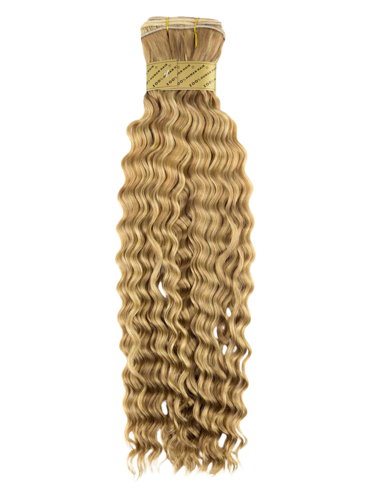 18" Machine Tied Weft - Deep Wave