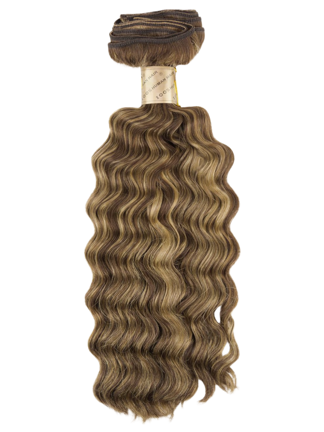14" Machine Tied Weft - Deep Wave