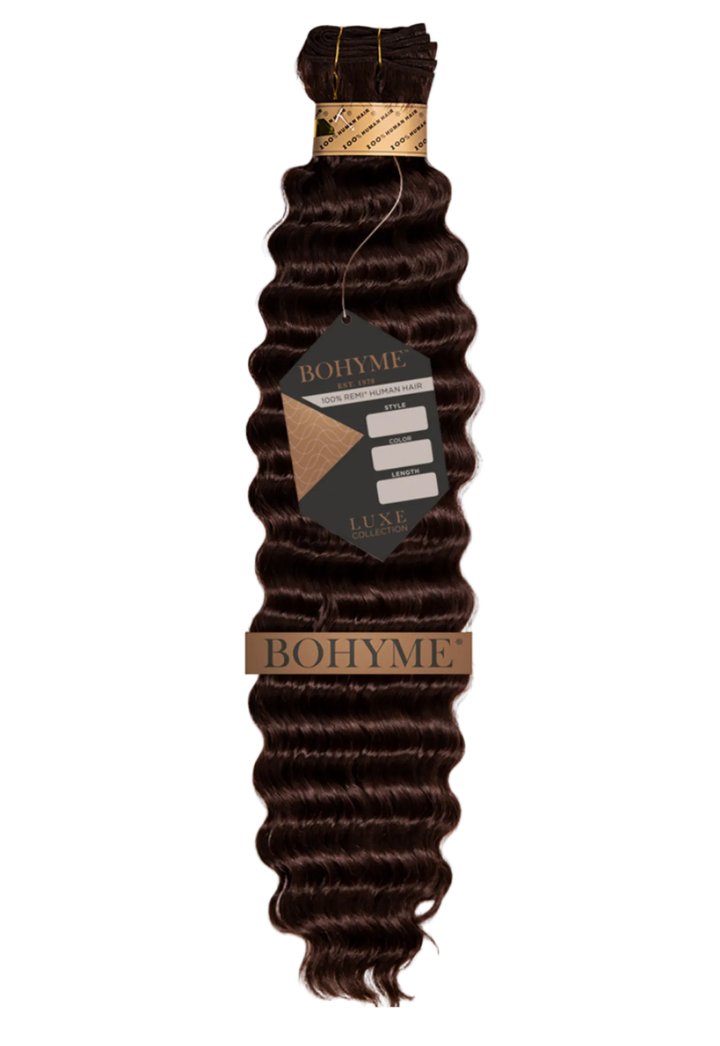 Machine Tied Weft - Deep Wave