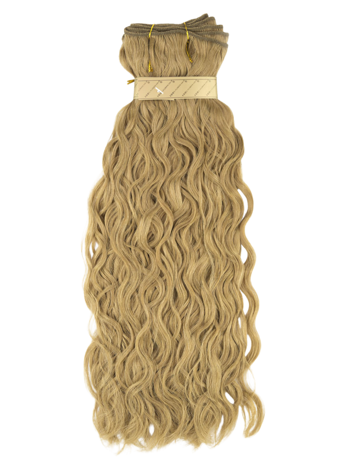 18" Machine Tied Weft - French Refined Wave