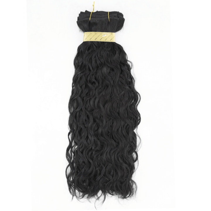 14" Machine Tied Weft - French Refined Wave