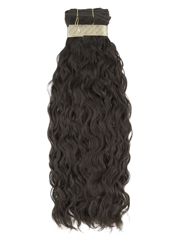 18" Machine Tied Weft - French Refined Wave