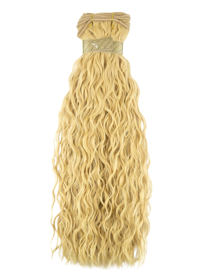 14" Machine Tied Weft - French Refined Wave