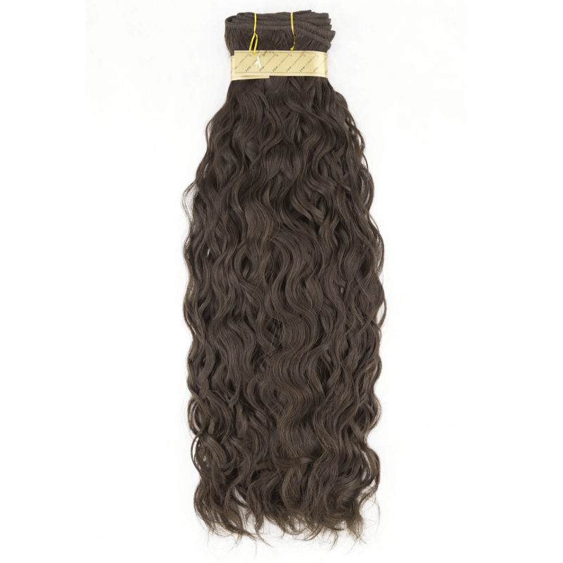 14" Machine Tied Weft - French Refined Wave