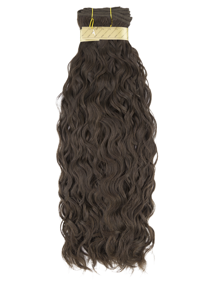 18" Machine Tied Weft - French Refined Wave