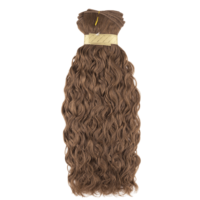 12" Machine Tied Weft - French Refined Wave