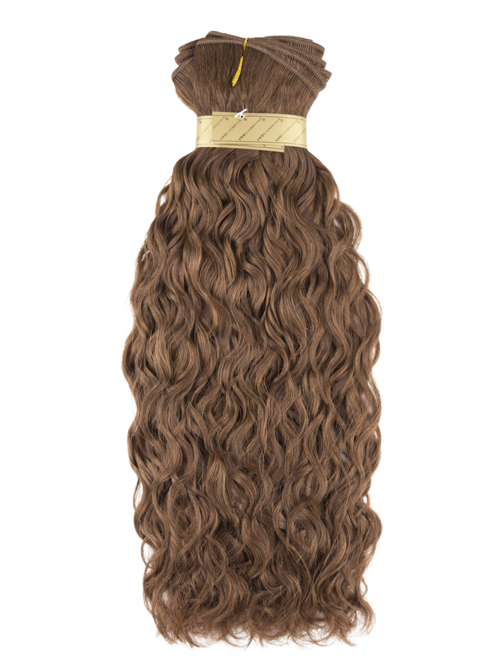 18" Machine Tied Weft - French Refined Wave