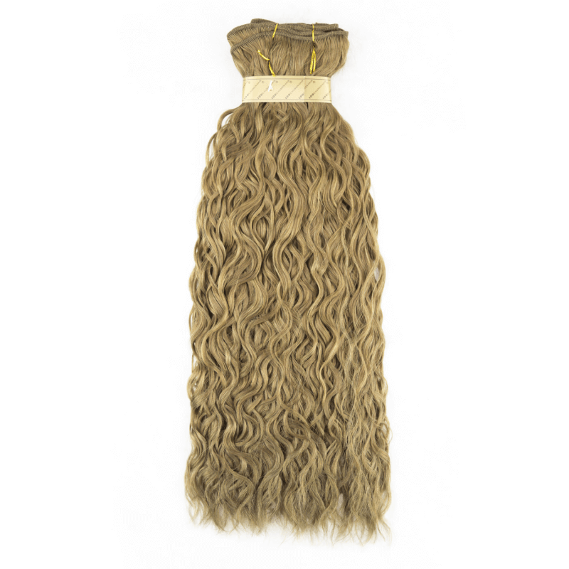 18" Machine Tied Weft - French Refined Wave