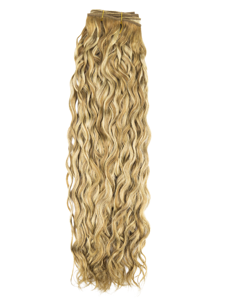 16" Machine Tied Weft - French Refined Wave