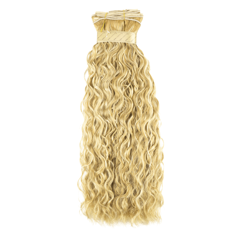 18" Machine Tied Weft - French Refined Wave